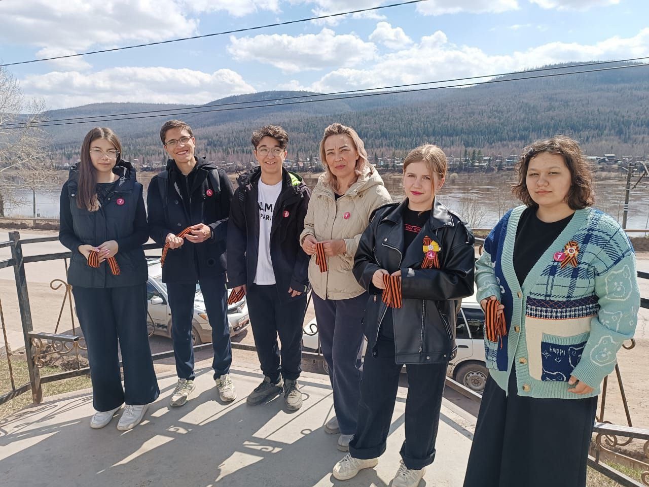 Акция &amp;quot;Георгиевская лента&amp;quot;.